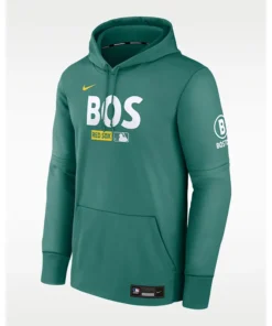 Boston Red Sox Nike Authentic Collection City Connect Therma-FIT Hoodie