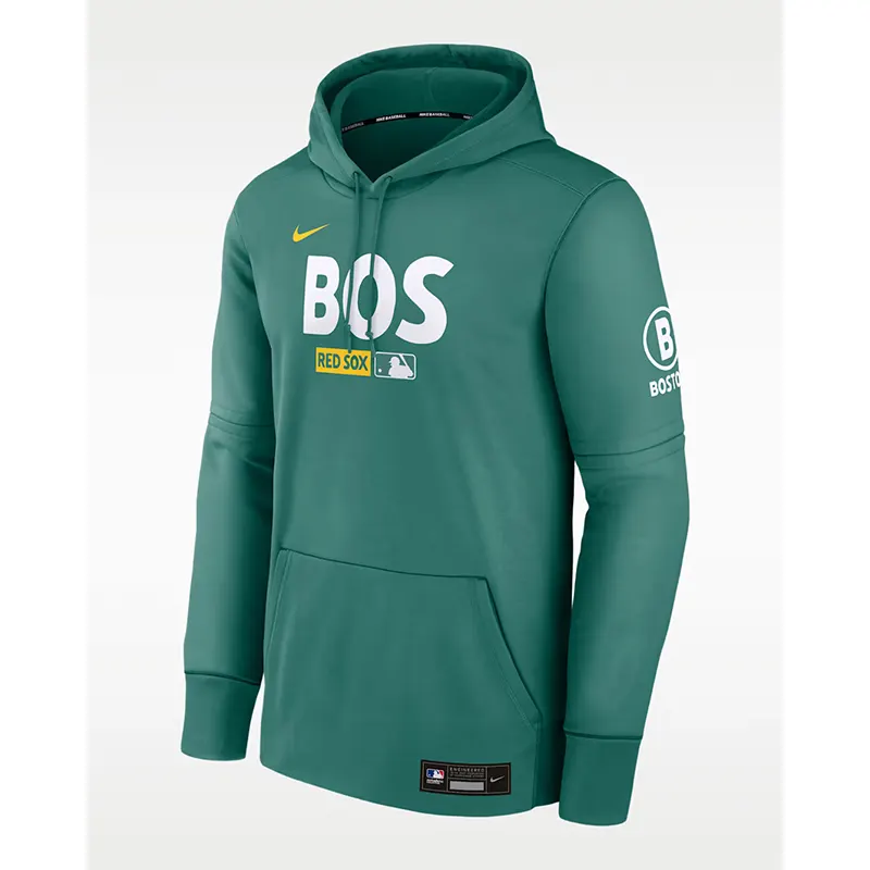 Boston Red Sox Nike Authentic Collection City Connect Therma-FIT Hoodie