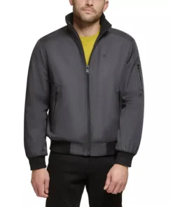 Calvin Klein Mens Ripstop Bomber Jacket