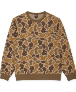 Camo Crewneck Sweatshirt