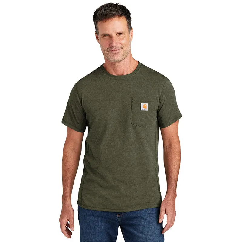 Carhartt Mens Short-Sleeve Pocket T-Shirt - Image 2