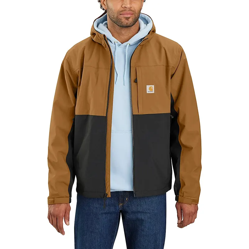Carhartt Mens Storm Defender Relaxed Fit Lightweight Packable Jacket - Image 2