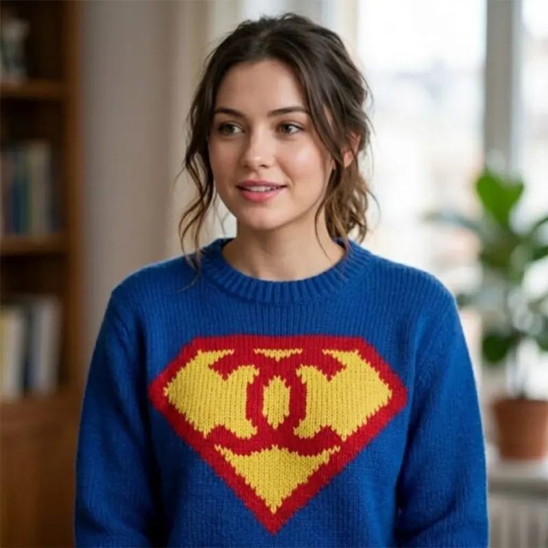 Chanel Superman Sweater - Image 2