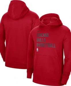 Chicago Bulls Nike Unisex Spotlight On-Court Practice Pullover Hoodie