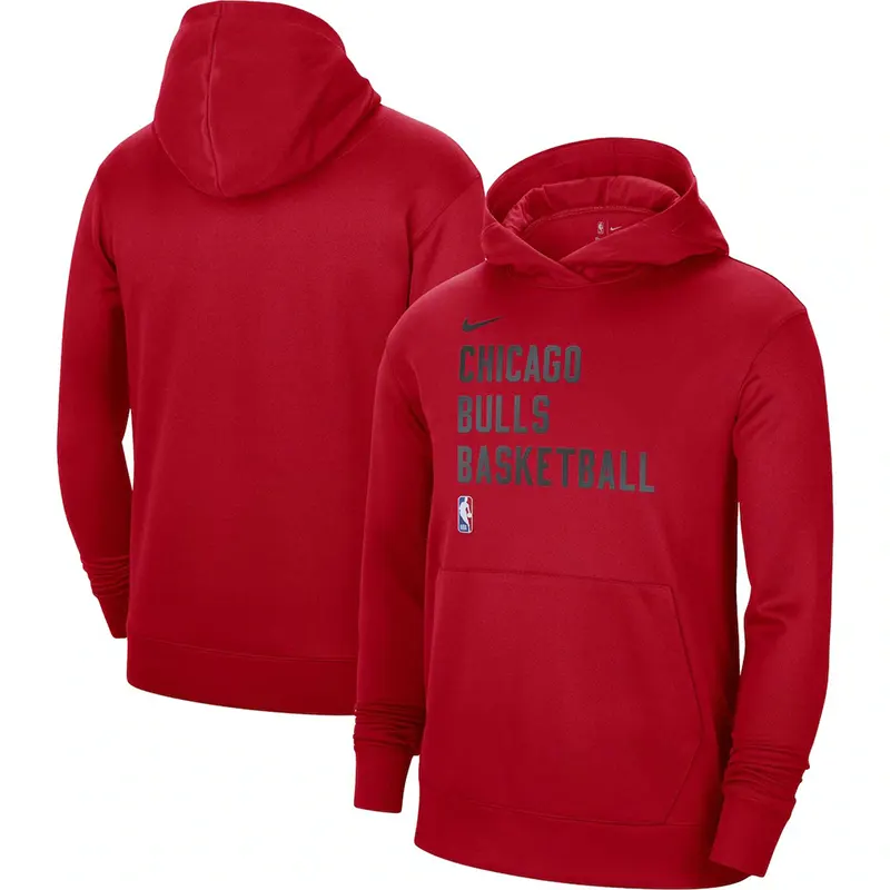 Chicago Bulls Nike Unisex Spotlight On-Court Practice Pullover Hoodie