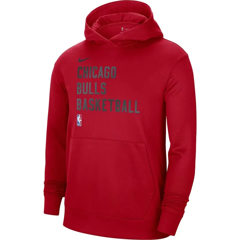Chicago Bulls Nike Unisex Spotlight On-Court Practice Pullover Hoodie - Image 2