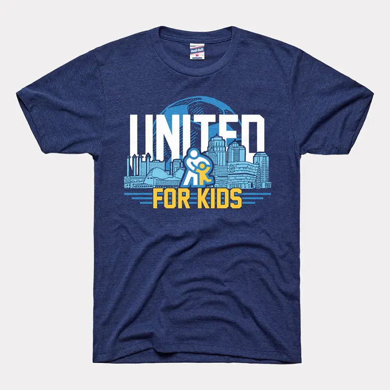 Childrens Mercy United For Kids Navy Tee