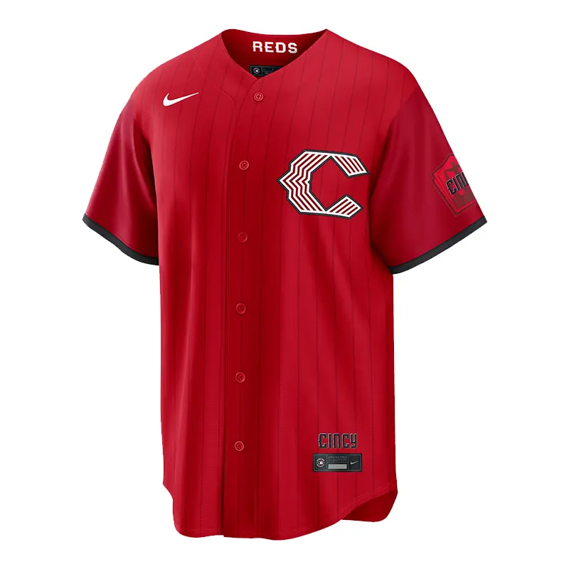 Cincinnati Reds City Connect Nike Mens Mlb Stadium Jersey
