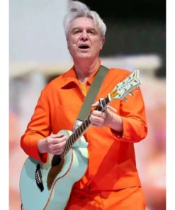 Coachella 2026 David-Byrne Orange Jacket