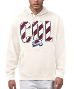 Colorado Avalanche Starter City Abbreviation Fleece Hoodie