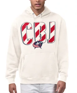 Columbus Blue Jackets Starter City Abbreviation Fleece Hoodie