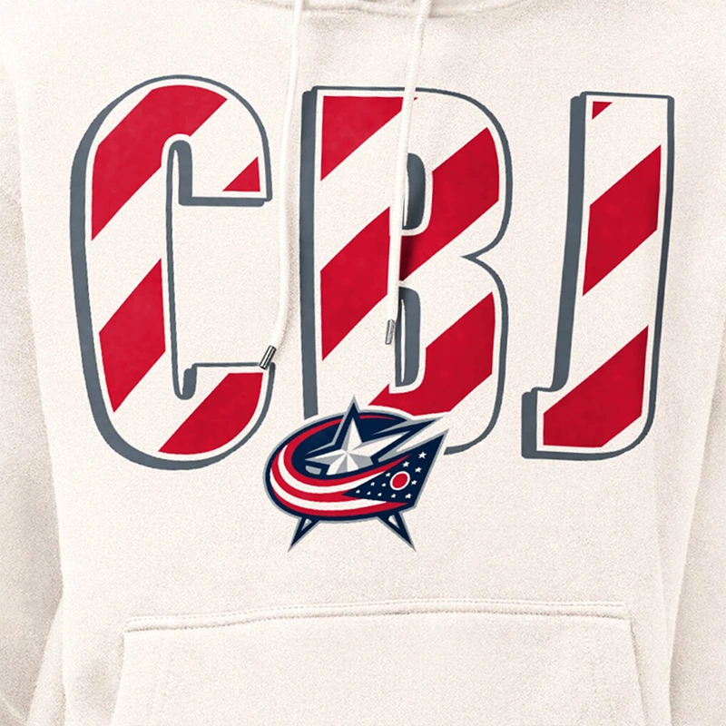 Columbus Blue Jackets Starter City Abbreviation Fleece Hoodie - Image 3
