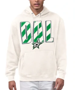 Dallas Stars Starter City Abbreviation Fleece Hoodie