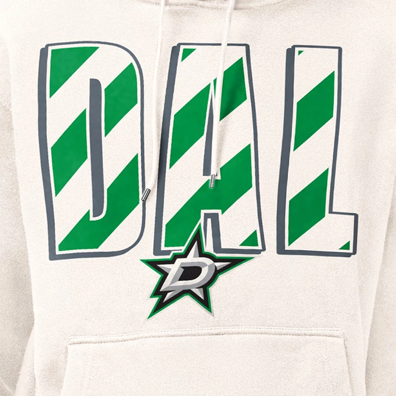 Dallas Stars Starter City Abbreviation Fleece Hoodie - Image 3