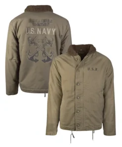 Deck Jacket – “N1 Deck Jacket” Type – Cross Anchors