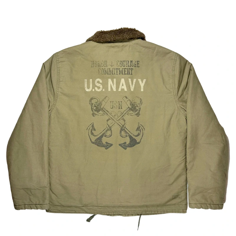 Deck Jacket – “N1 Deck Jacket” Type – Cross Anchors - Image 4