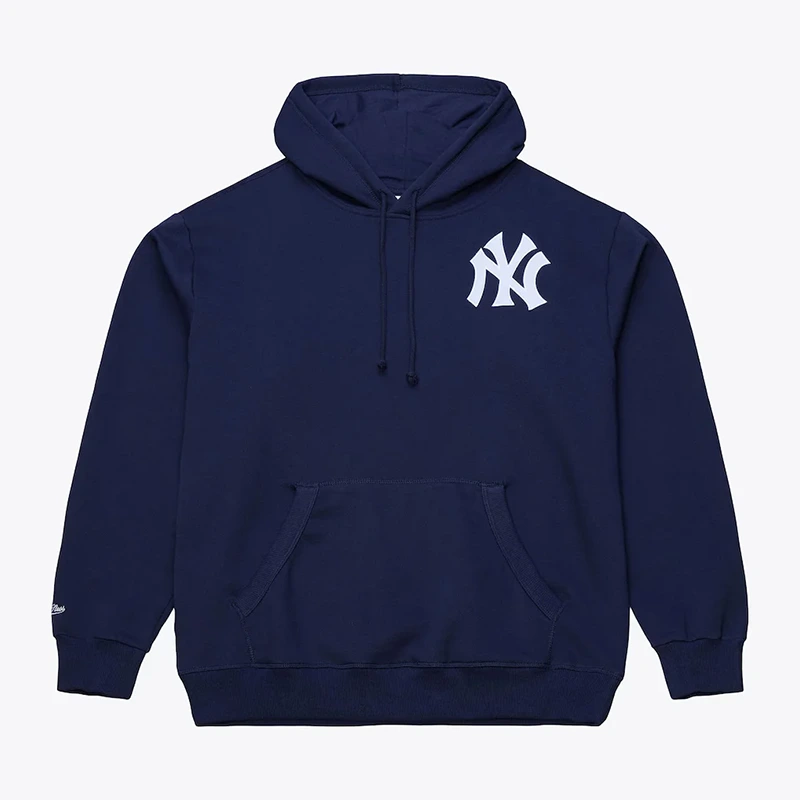Derek Jeter New York Yankees Navy Player Fleece Hoodie - Image 2
