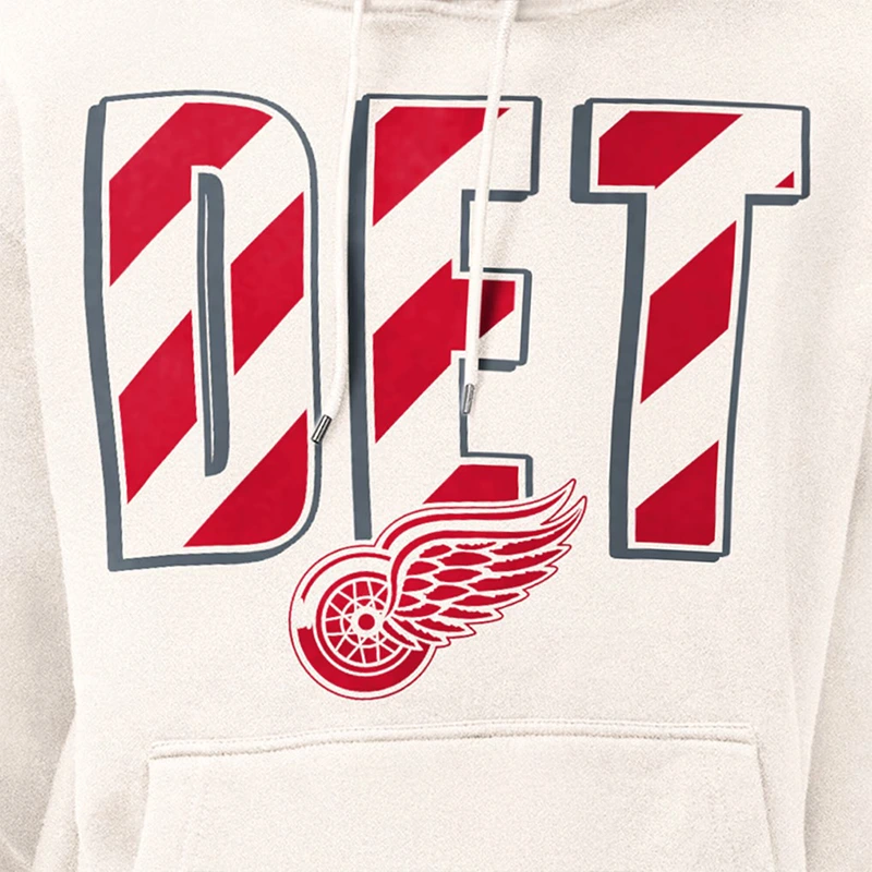 Detroit Red Wings Starter City Abbreviation Fleece Hoodie - Image 3