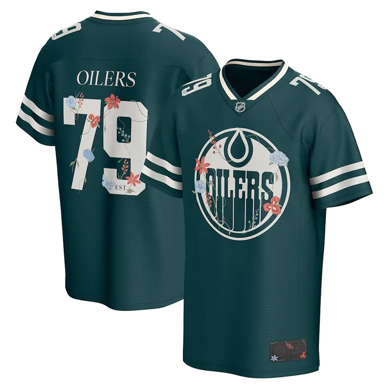 Edmonton Oilers Botanical Foundation Jersey