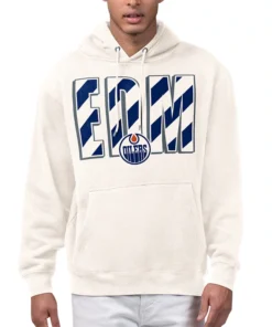 Edmonton Oilers Starter City Abbreviation Fleece Hoodie