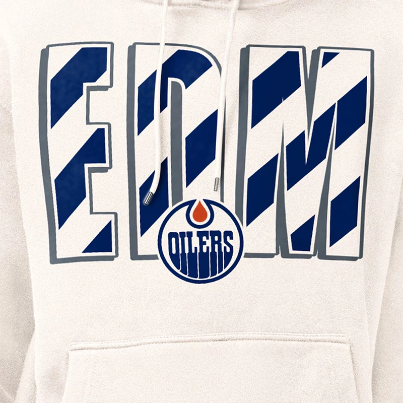 Edmonton Oilers Starter City Abbreviation Fleece Hoodie - Image 3