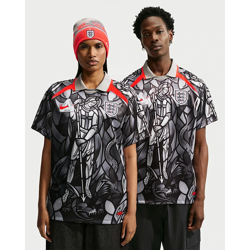 England x Palace Short-Sleeve Football Shirt