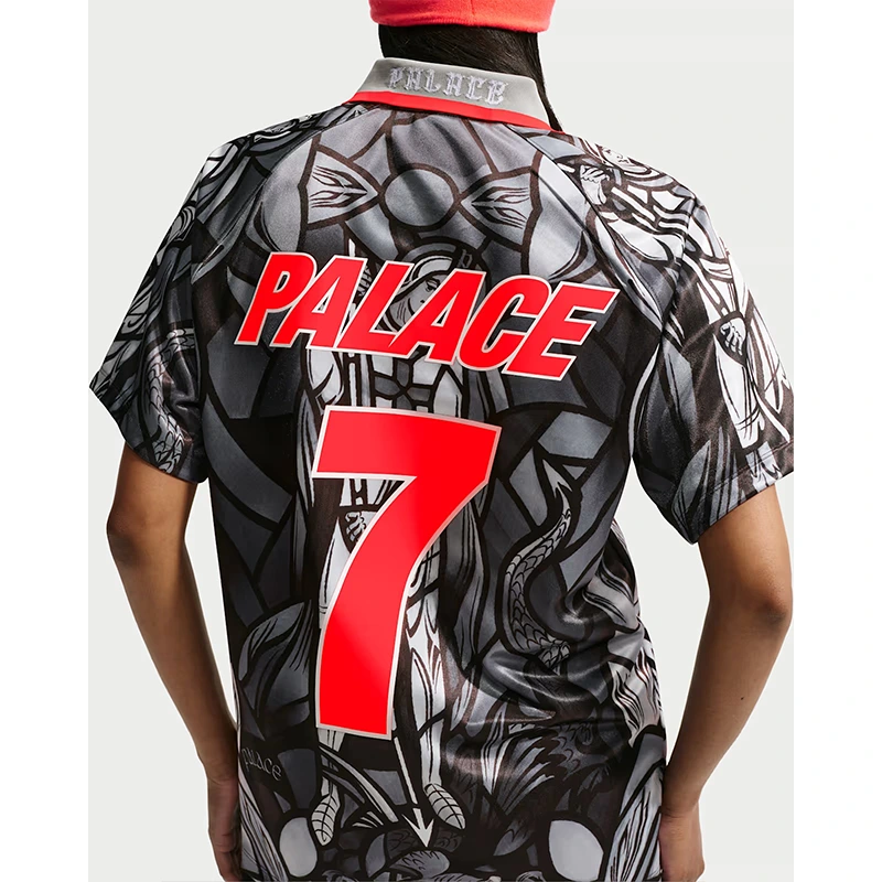 England x Palace Short-Sleeve Football Shirt - Image 4