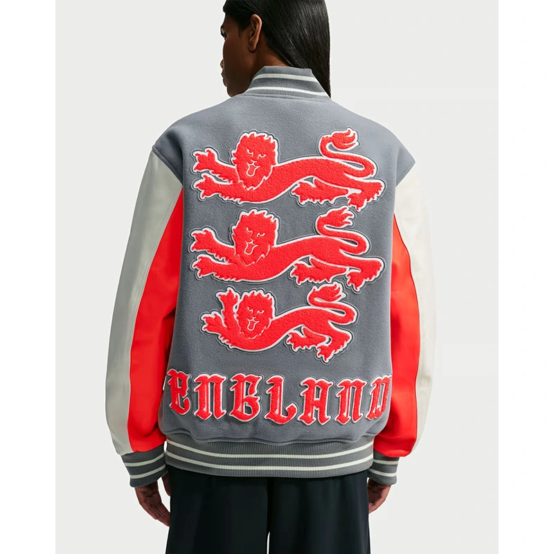 England x Palace Varsity Jacket - Image 4