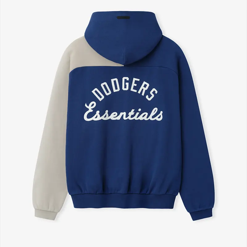 Essentials Dodgers Raglan Half Zip Sport Hoodie - Image 2