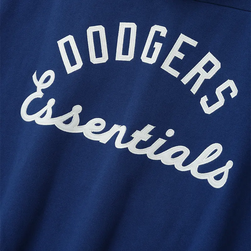Essentials Dodgers Raglan Half Zip Sport Hoodie - Image 3