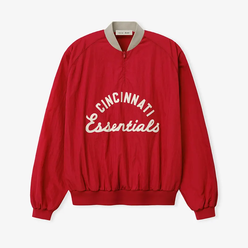 Essentials Reds Half Zip Pullover