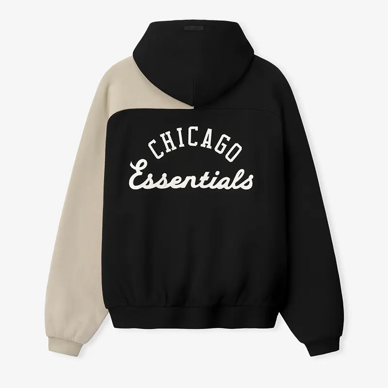 Essentials White Sox Raglan Half Zip Sport Hoodie - Image 2