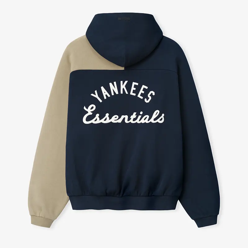 Essentials Yankees Raglan Half Zip Sport Hoodie - Image 2