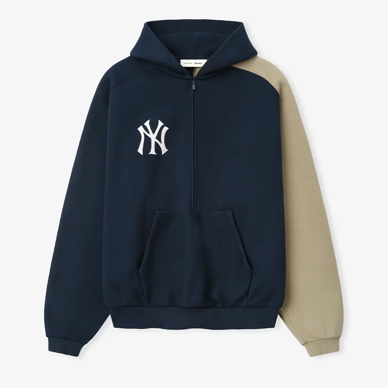 Essentials Yankees Raglan Half Zip Sport Hoodie