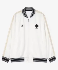 F.C. Real Bristol x Carhartt WIP White Varsity Track Jacket
