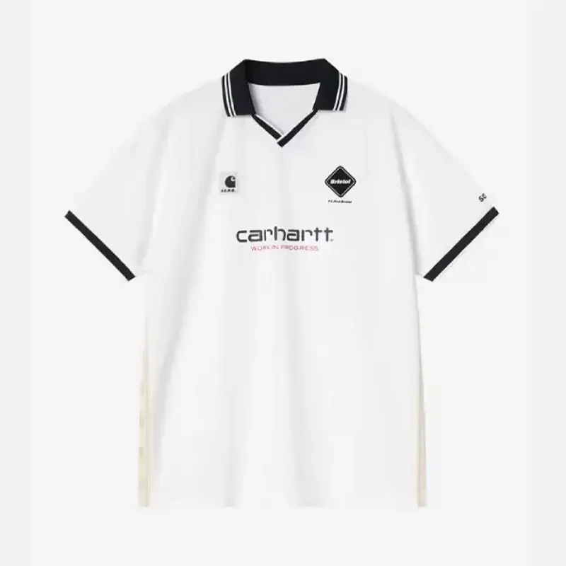 F.C.Real Bristol x Carhartt WIP Game White Shirt