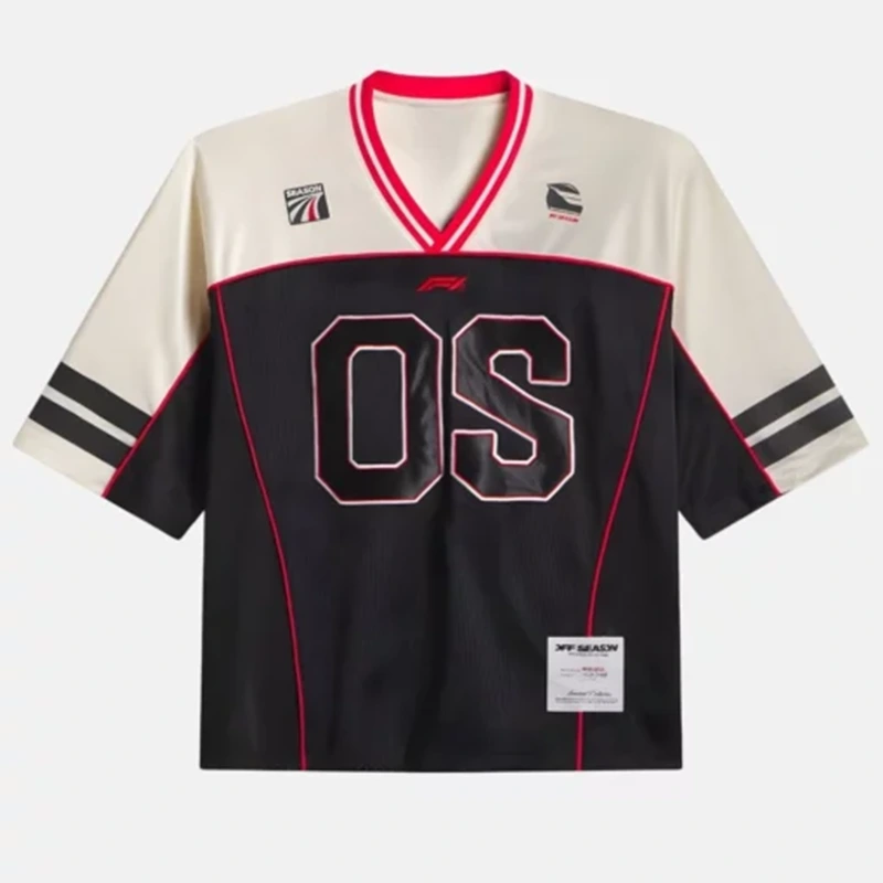 F1 Black Racer Pullover Jersey - Image 2