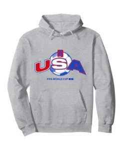FIFA WORLD CUP26 USA Host Country TC Ball Pullover Hoodie