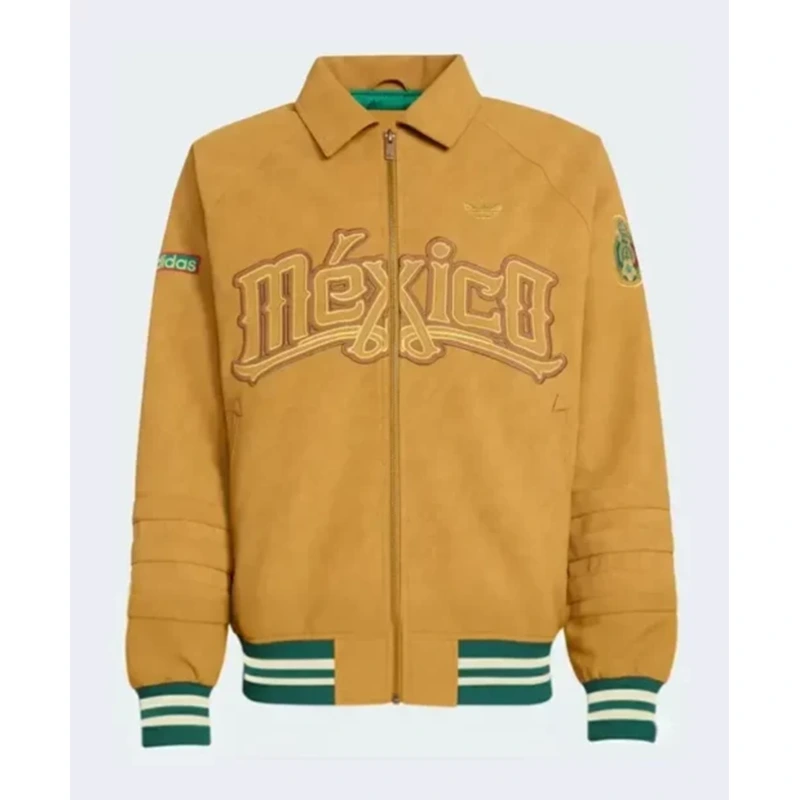 FIFA World Cup 2026 Mexico Mustard Jacket