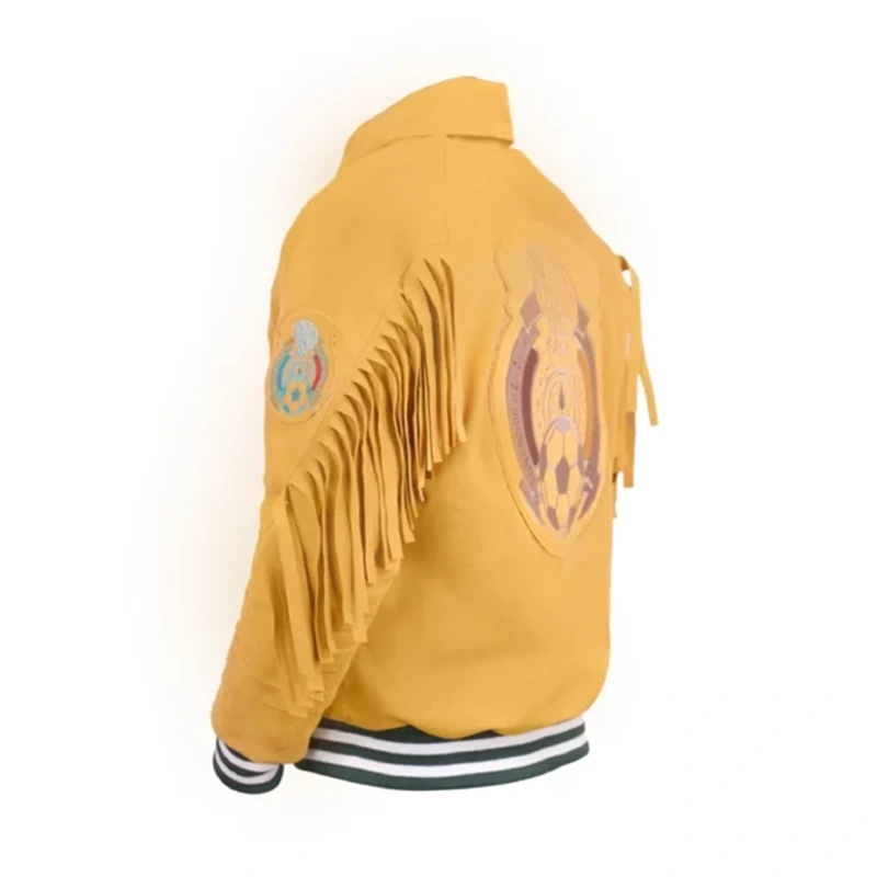 FIFA World Cup 2026 Mexico Mustard Jacket - Image 3