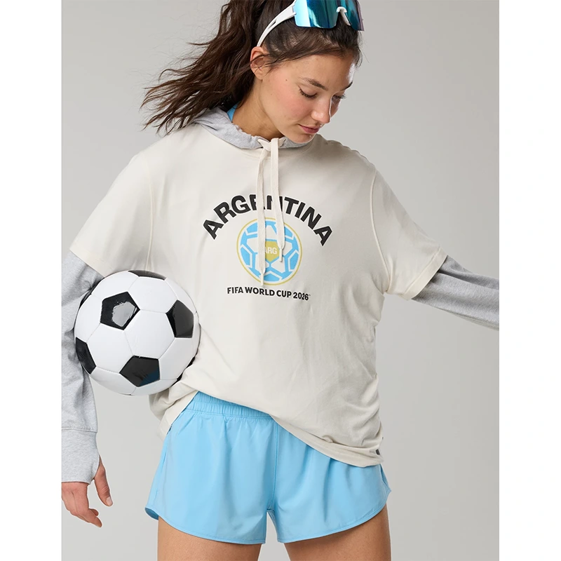 FWC26 OFFLINE By Aerie Argentina Let's Stretch Oversized T-Shirt - Image 4