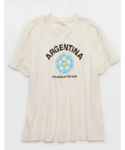 FWC26 OFFLINE By Aerie Argentina Let's Stretch Oversized T-Shirt