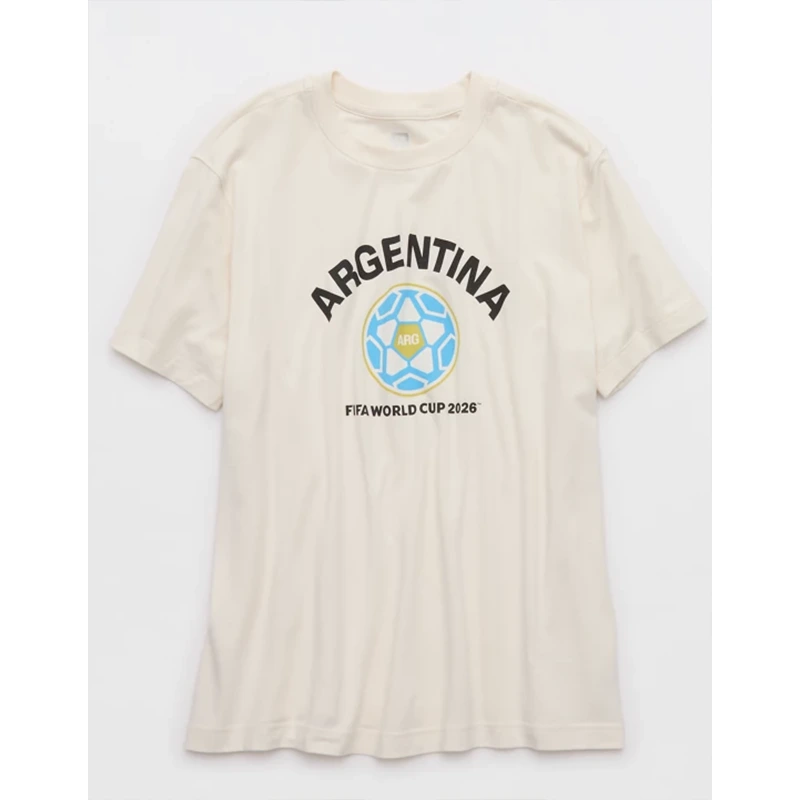 FWC26 OFFLINE By Aerie Argentina Let's Stretch Oversized T-Shirt