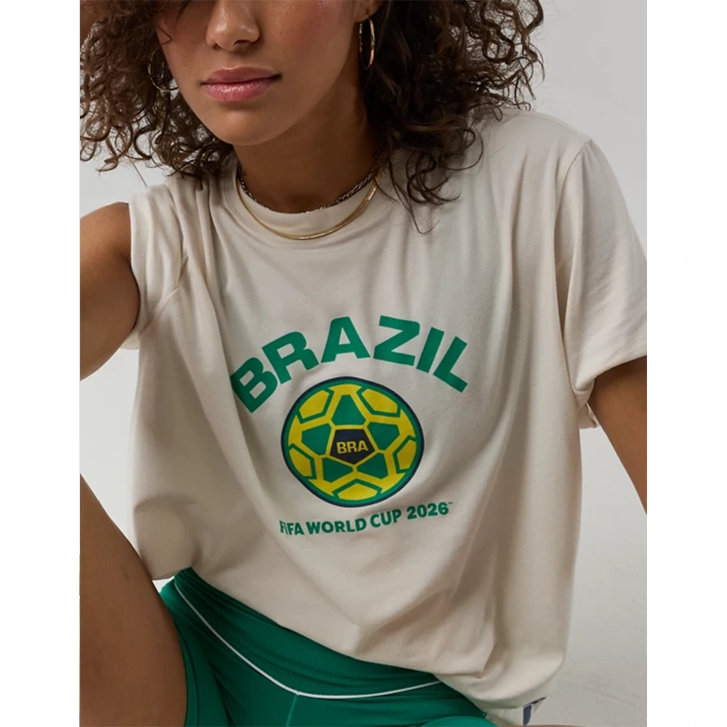 FWC26 OFFLINE By Aerie Brazil Let's Stretch Oversized T-Shirt - Image 5