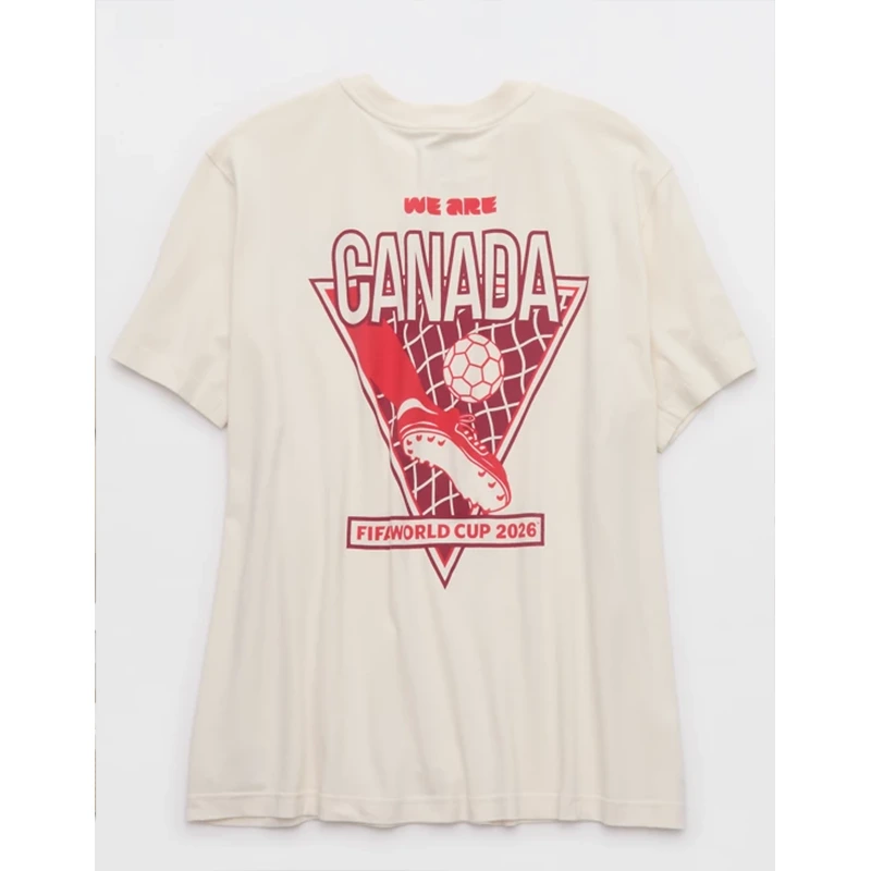 FWC26 OFFLINE By Aerie Canada Let's Stretch Oversized T-Shirt - Image 2