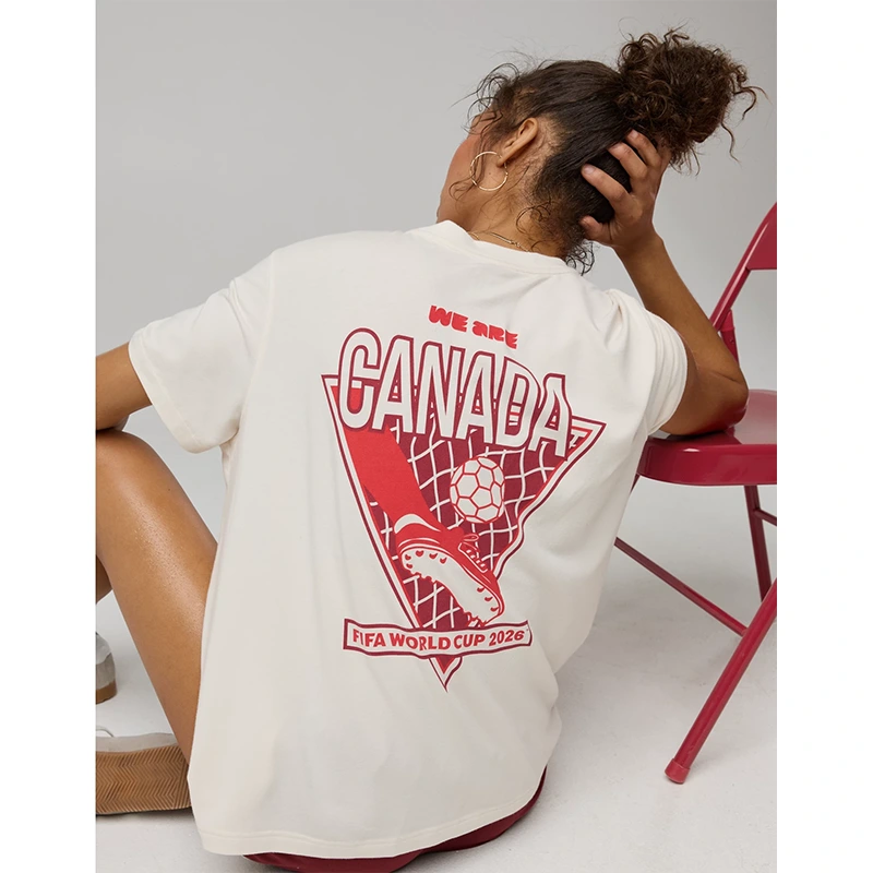 FWC26 OFFLINE By Aerie Canada Let's Stretch Oversized T-Shirt - Image 6