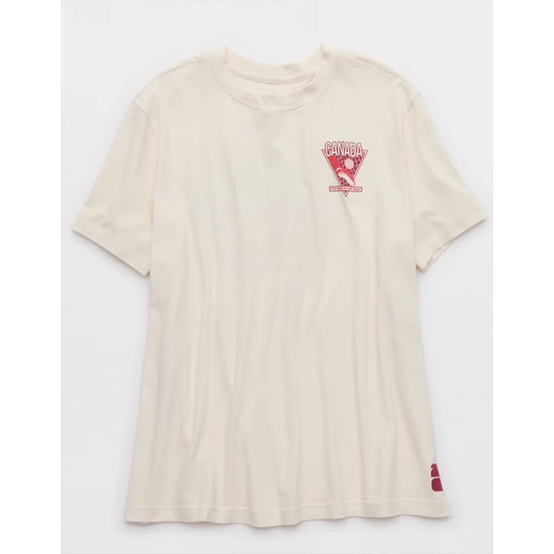 FWC26 OFFLINE By Aerie Canada Let's Stretch Oversized T-Shirt