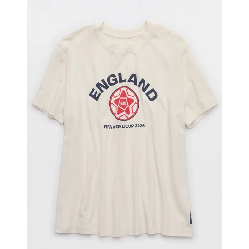 FWC26 OFFLINE By Aerie England Let's Stretch Oversized T-Shirt