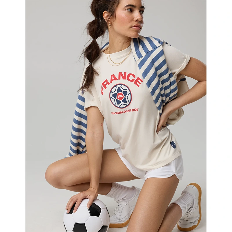 FWC26 OFFLINE By Aerie France Let's Stretch Oversized T-Shirt - Image 4