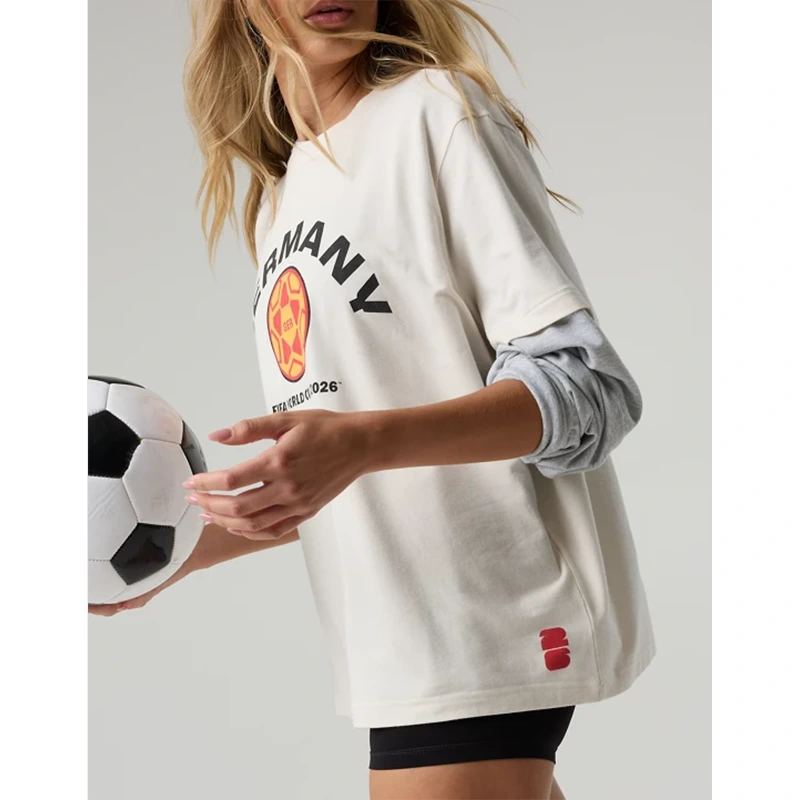 FWC26 OFFLINE By Aerie Germany Let's Stretch Oversized T-Shirt - Image 6